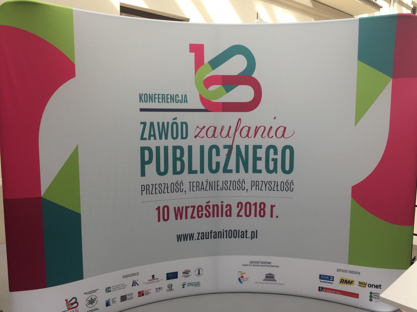 Konferencja samorządów zawodów zaufania publicznego w dniu 10 września 2018